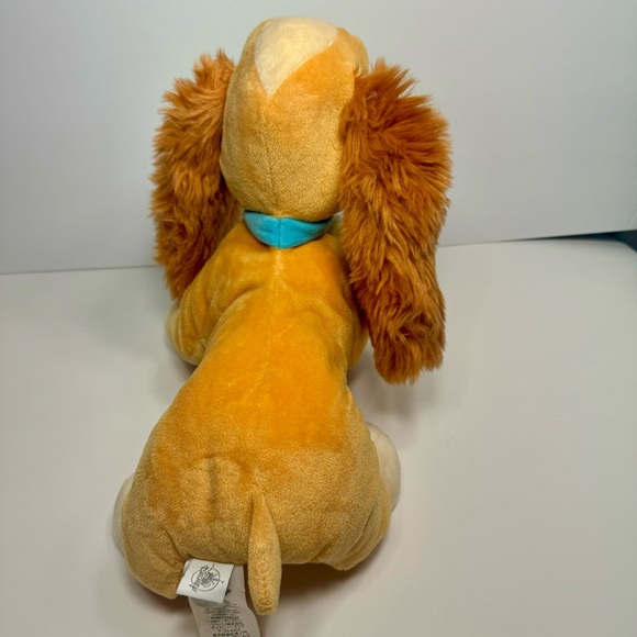 Pre-owned. Disney Store Lady And The Tramp - 14" LADY Stuffed Plush Animal - Picture 7 of 14